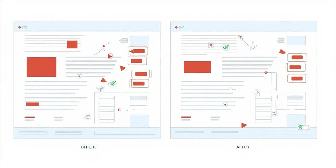 AdSense ad placement mistakes that trigger rejection